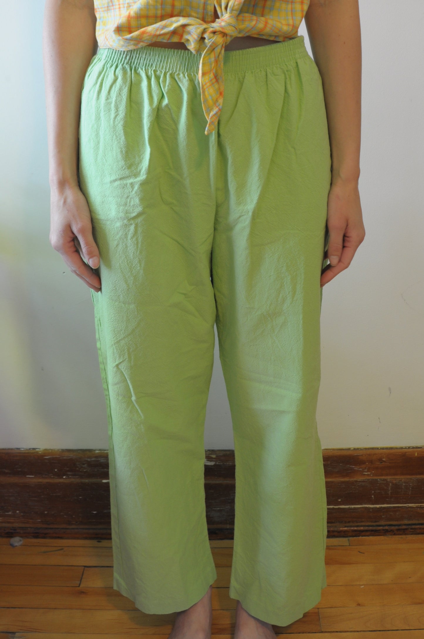 Pantalon melon miel