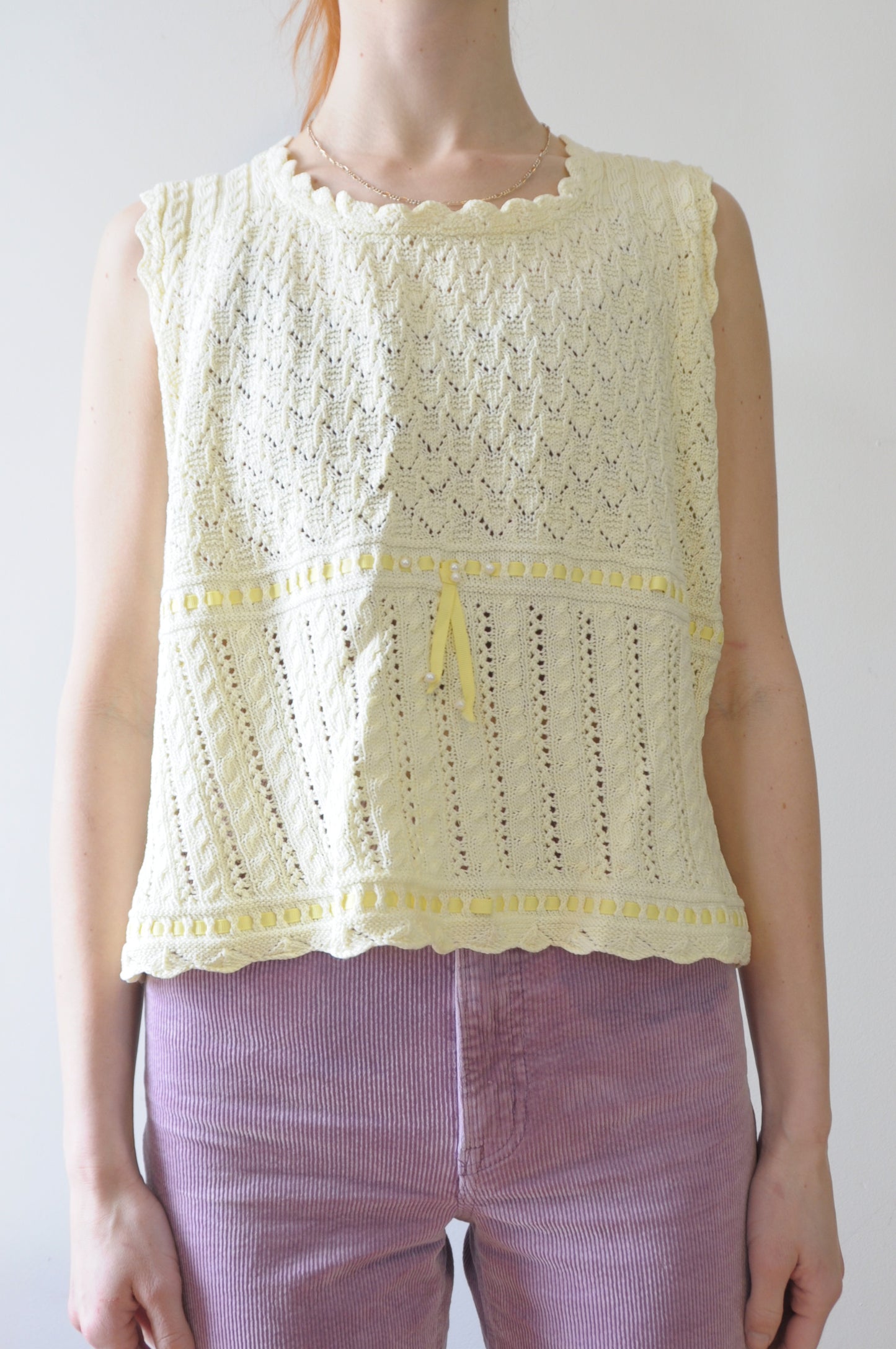 Camisole en tricot