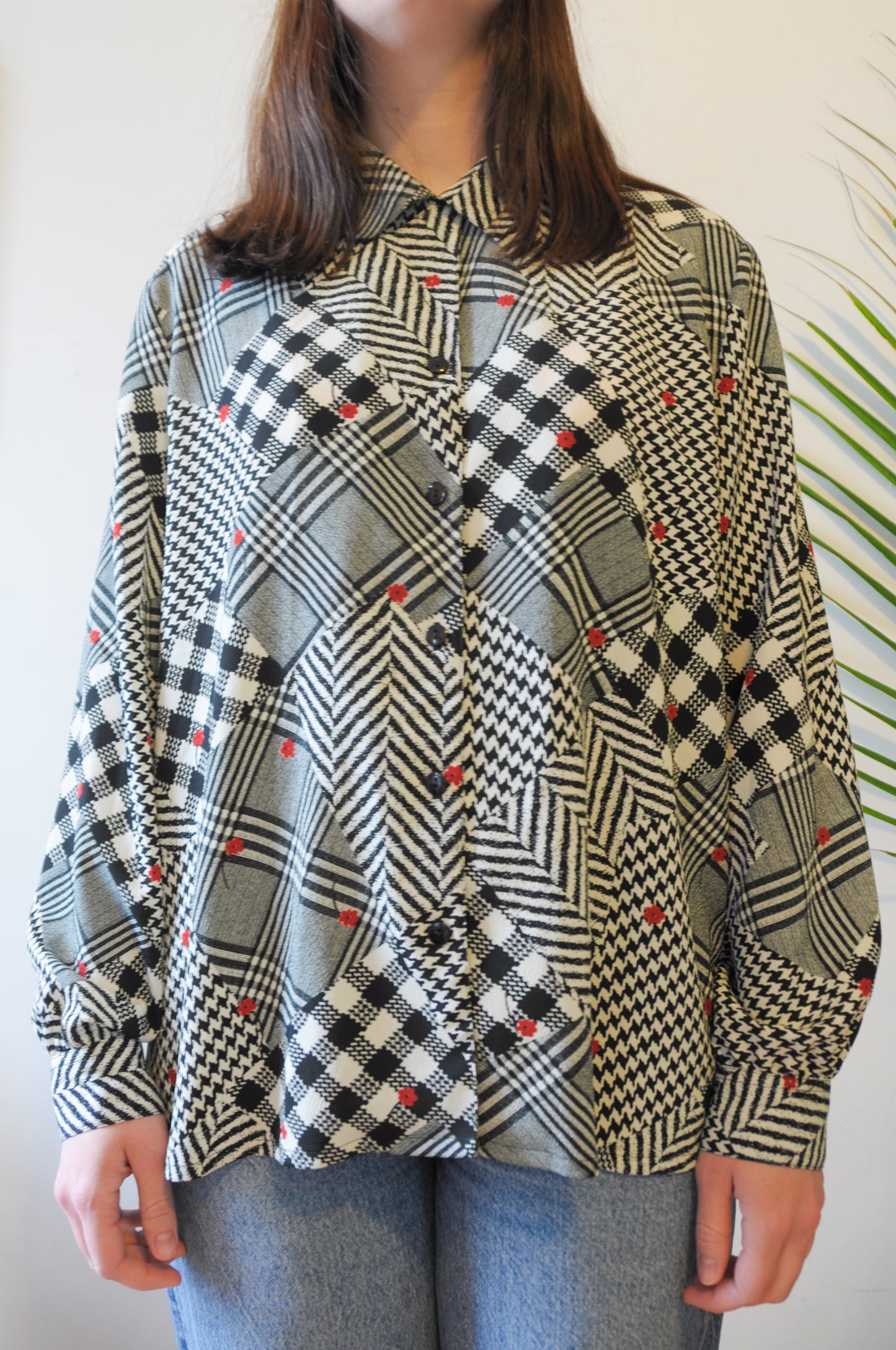 Chemise Tanjay coquelicots