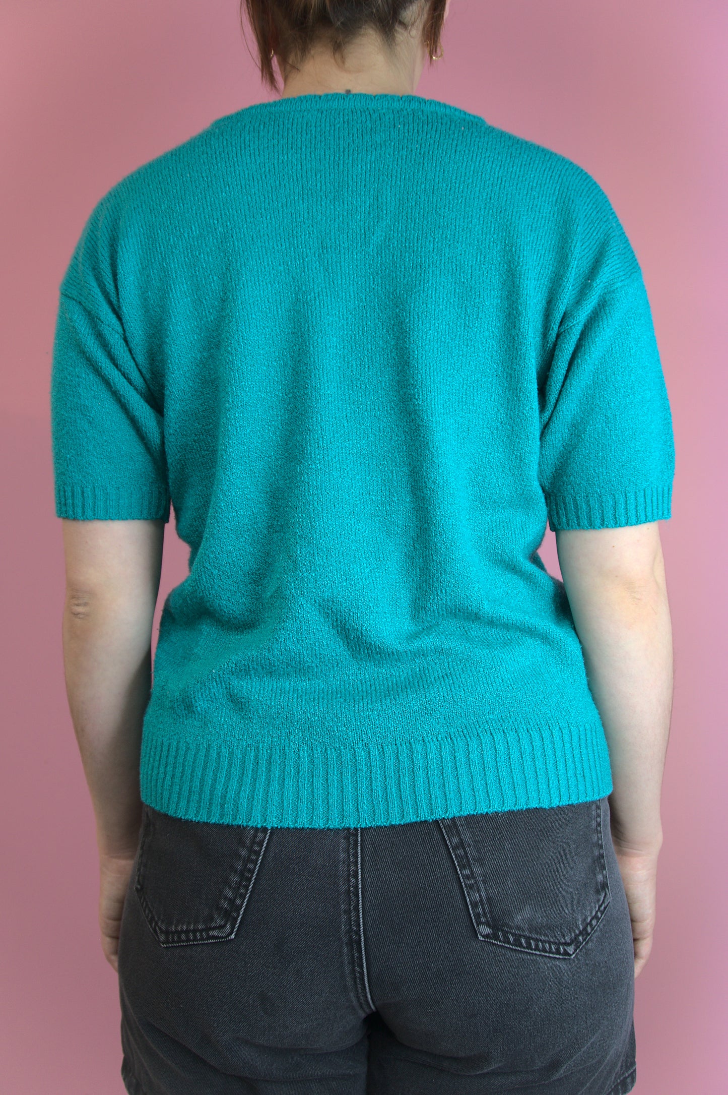 Tricot turquoise