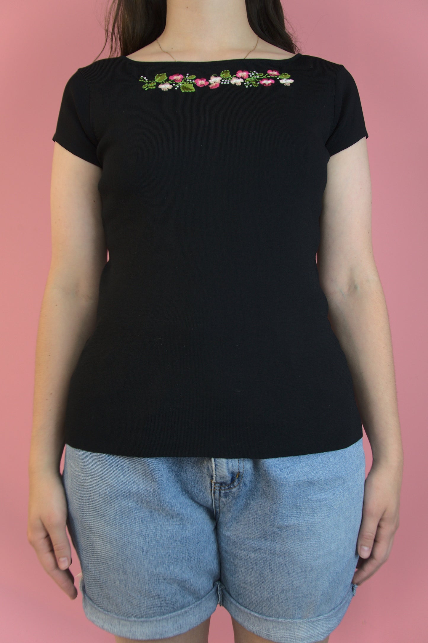 T-shirt One on One à fleurs