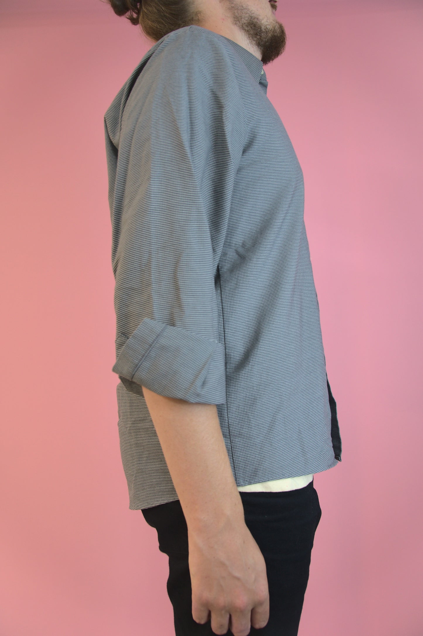 Chemise pied-de-poule