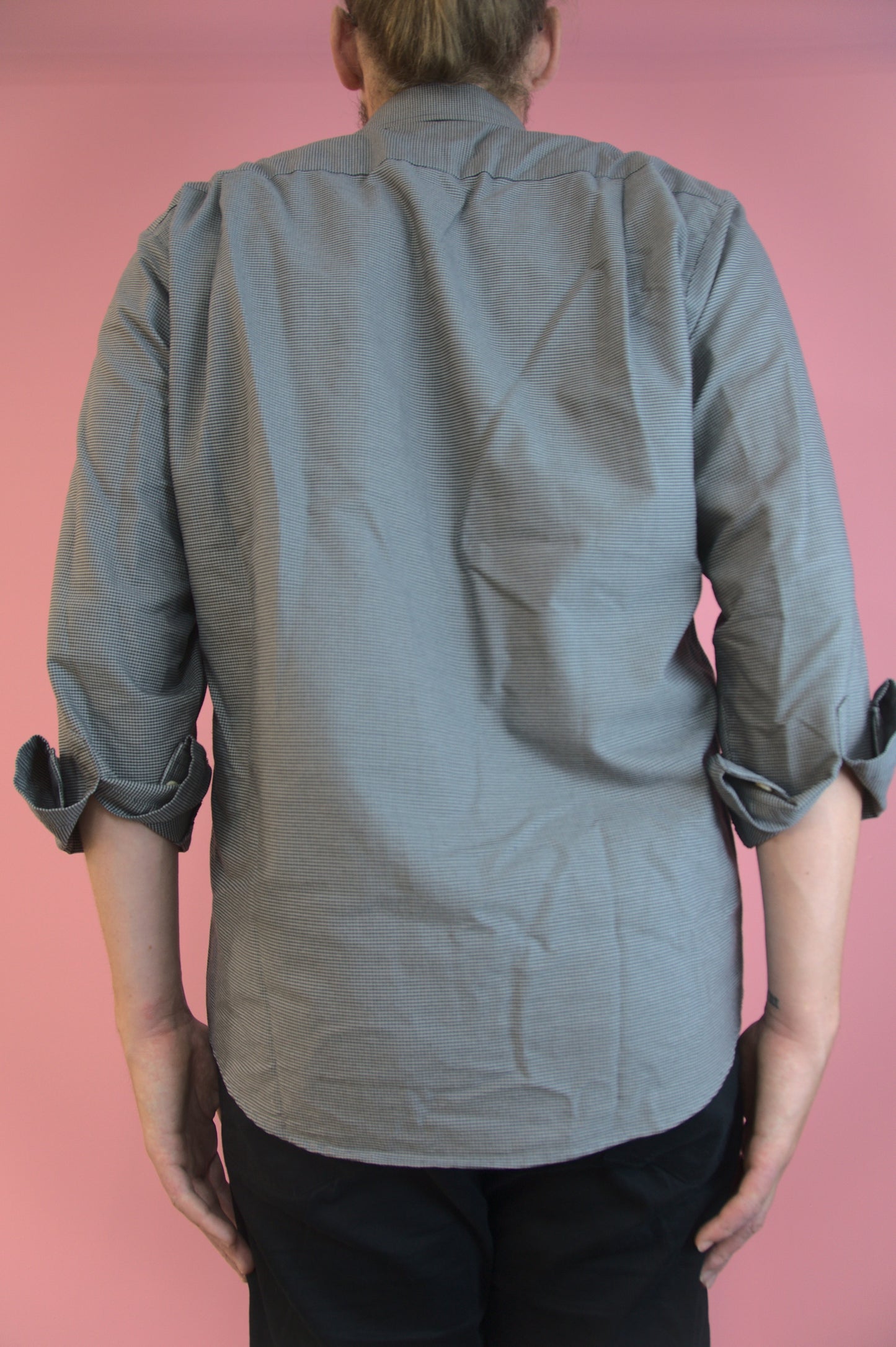 Chemise pied-de-poule