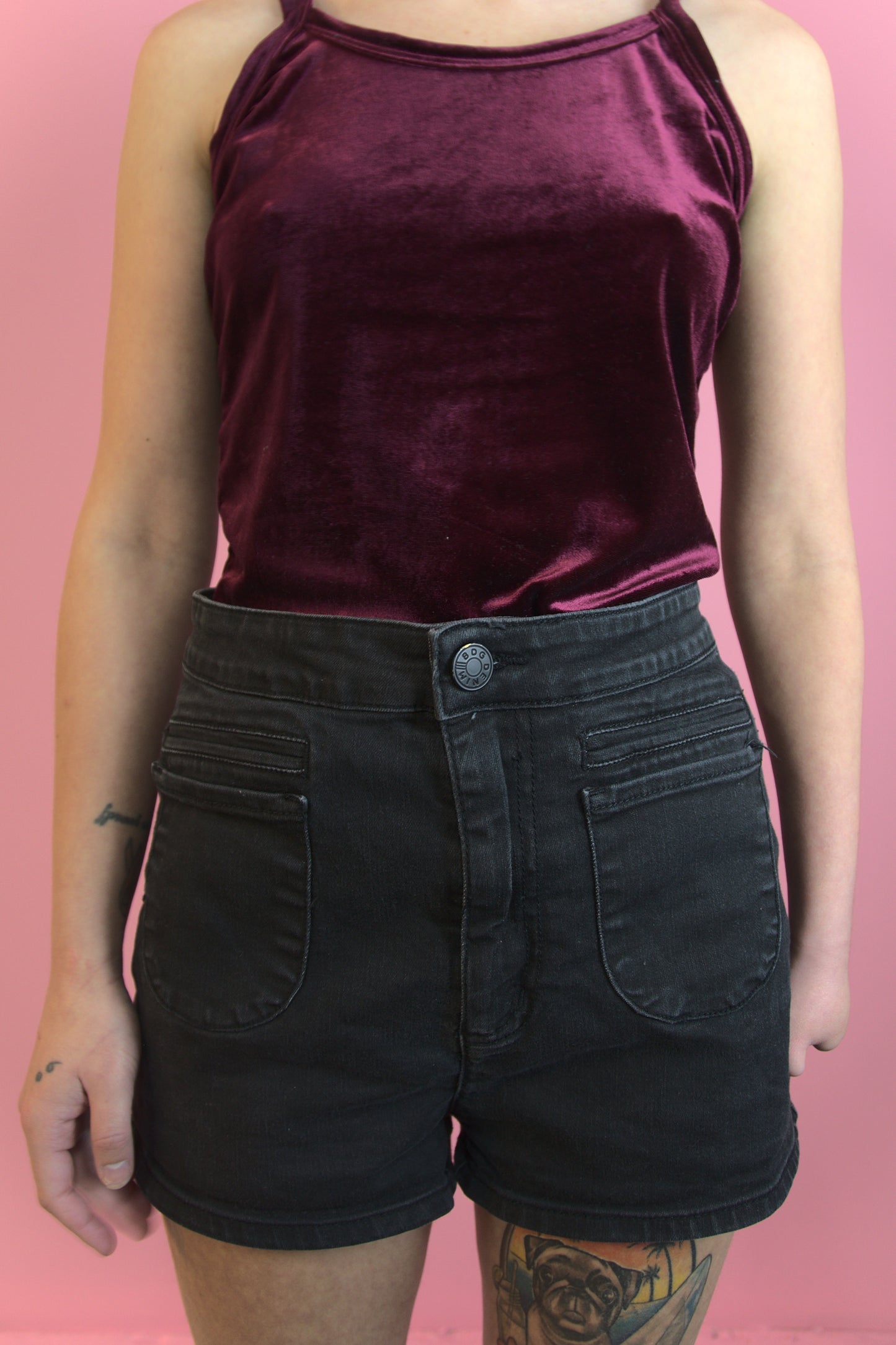Short noir BDG