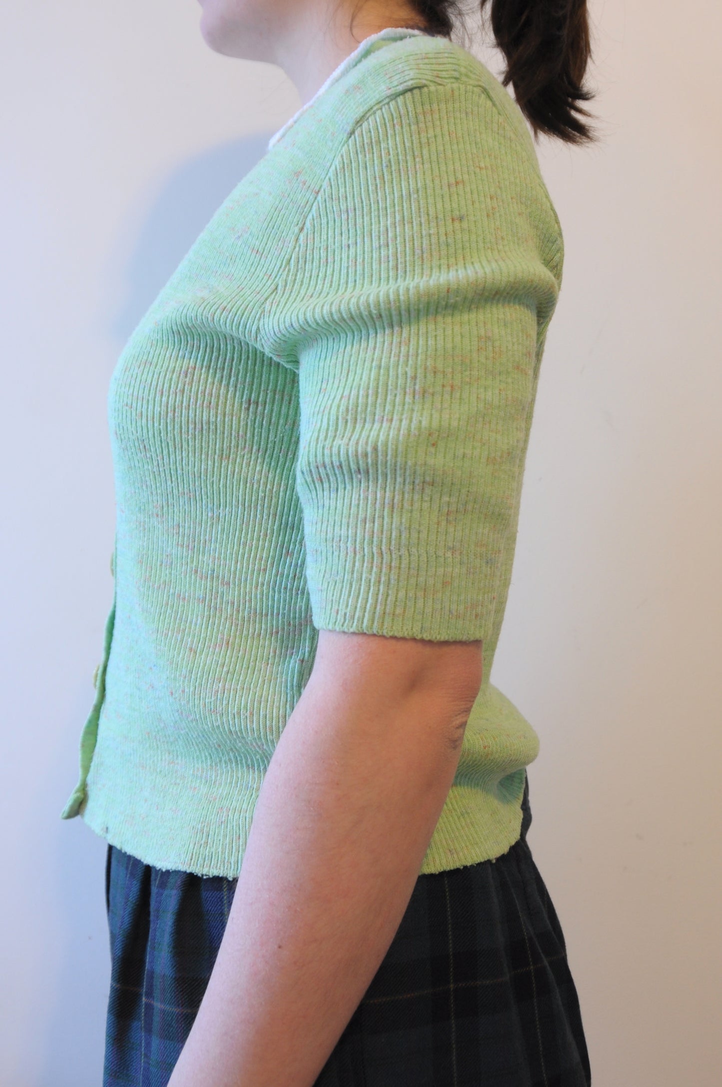 Veste verte anniversaire