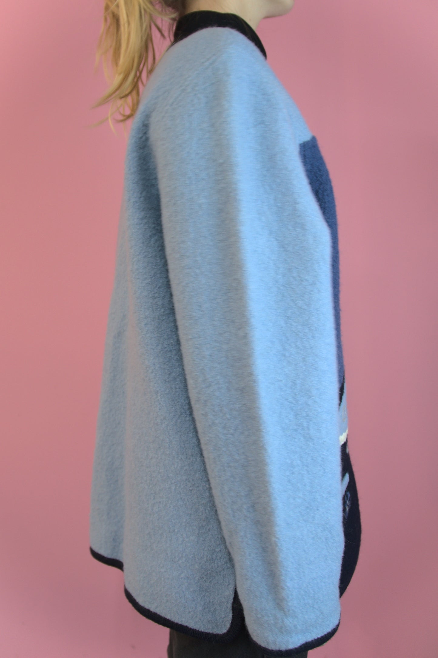 Veste en laine bouillie