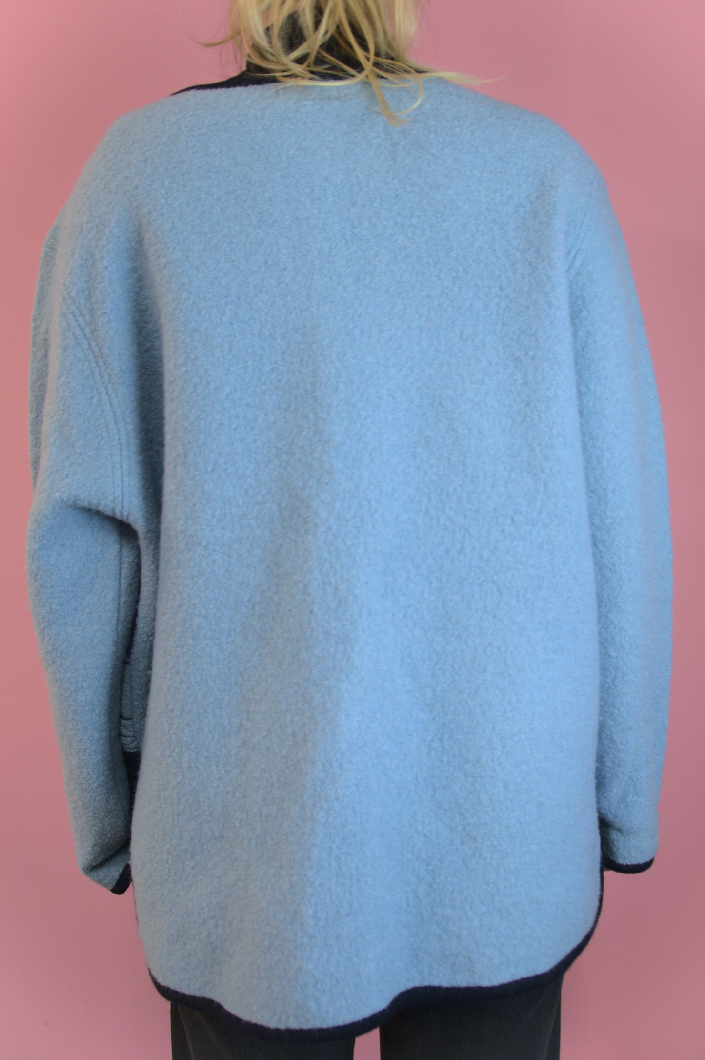 Veste en laine bouillie