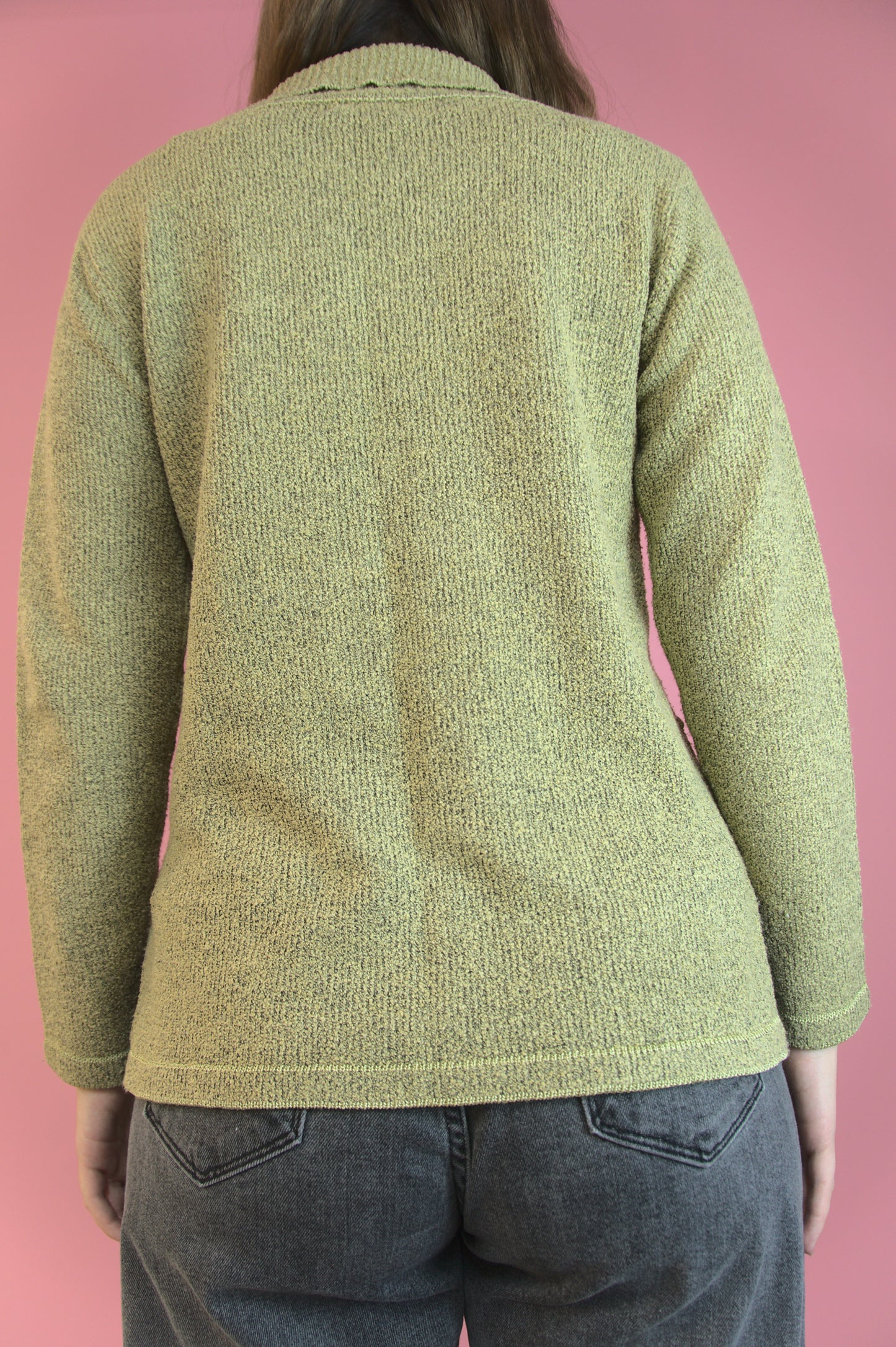 Tricot broderie perles