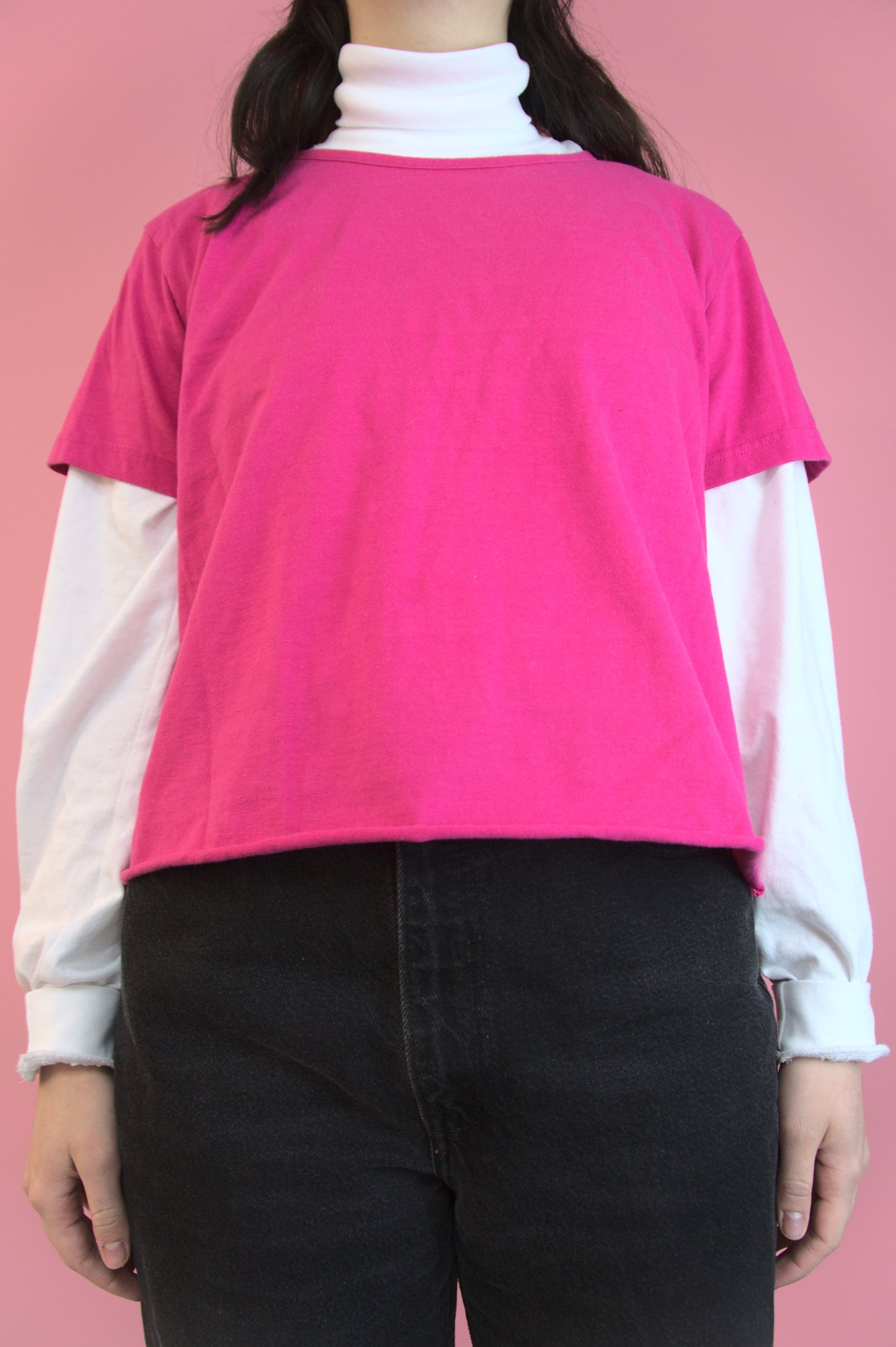 T-shirt fuchsia