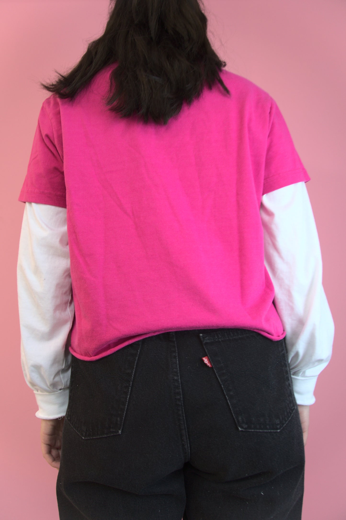 T-shirt fuchsia