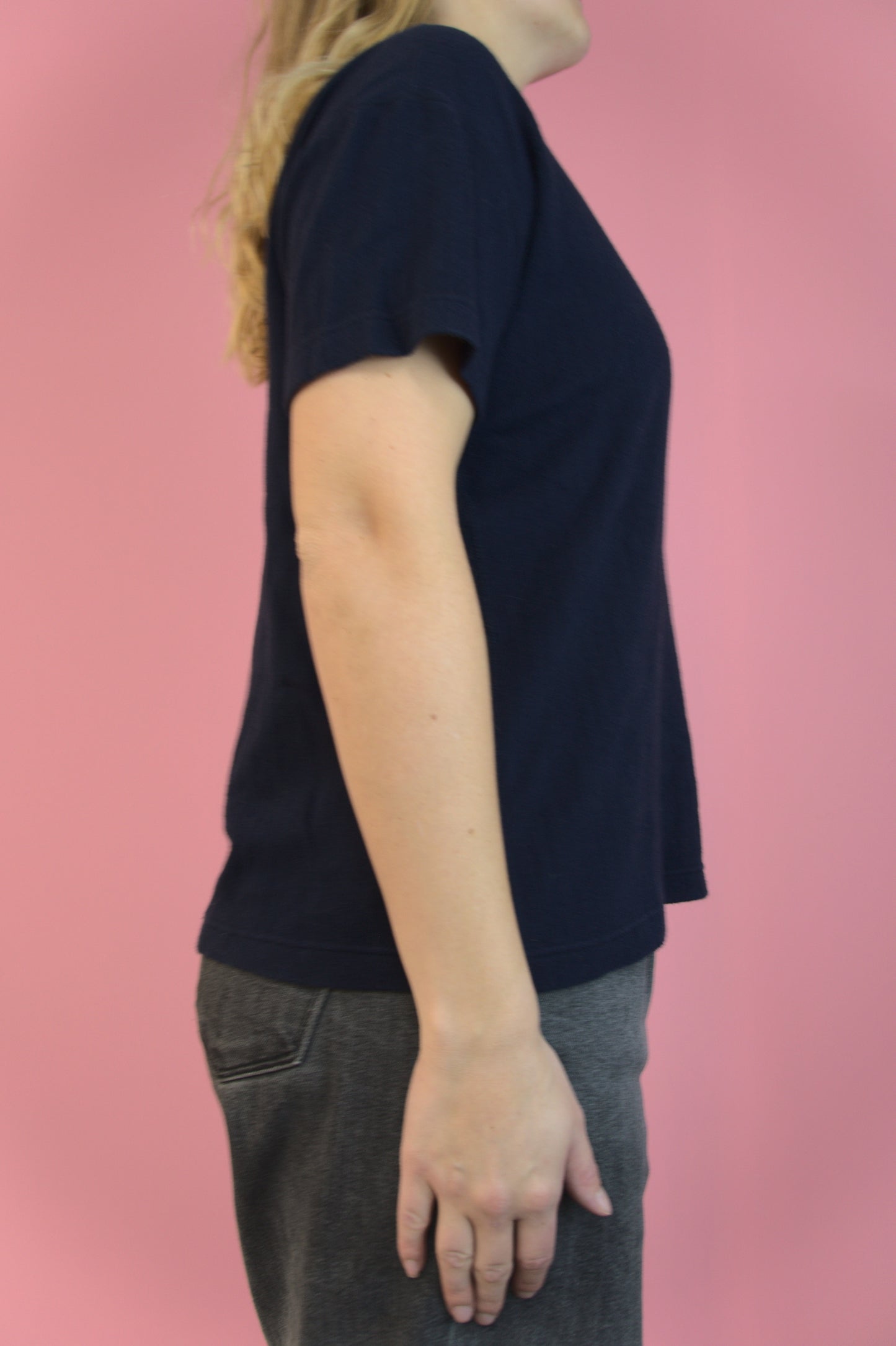 T-shirt bleu désespoir