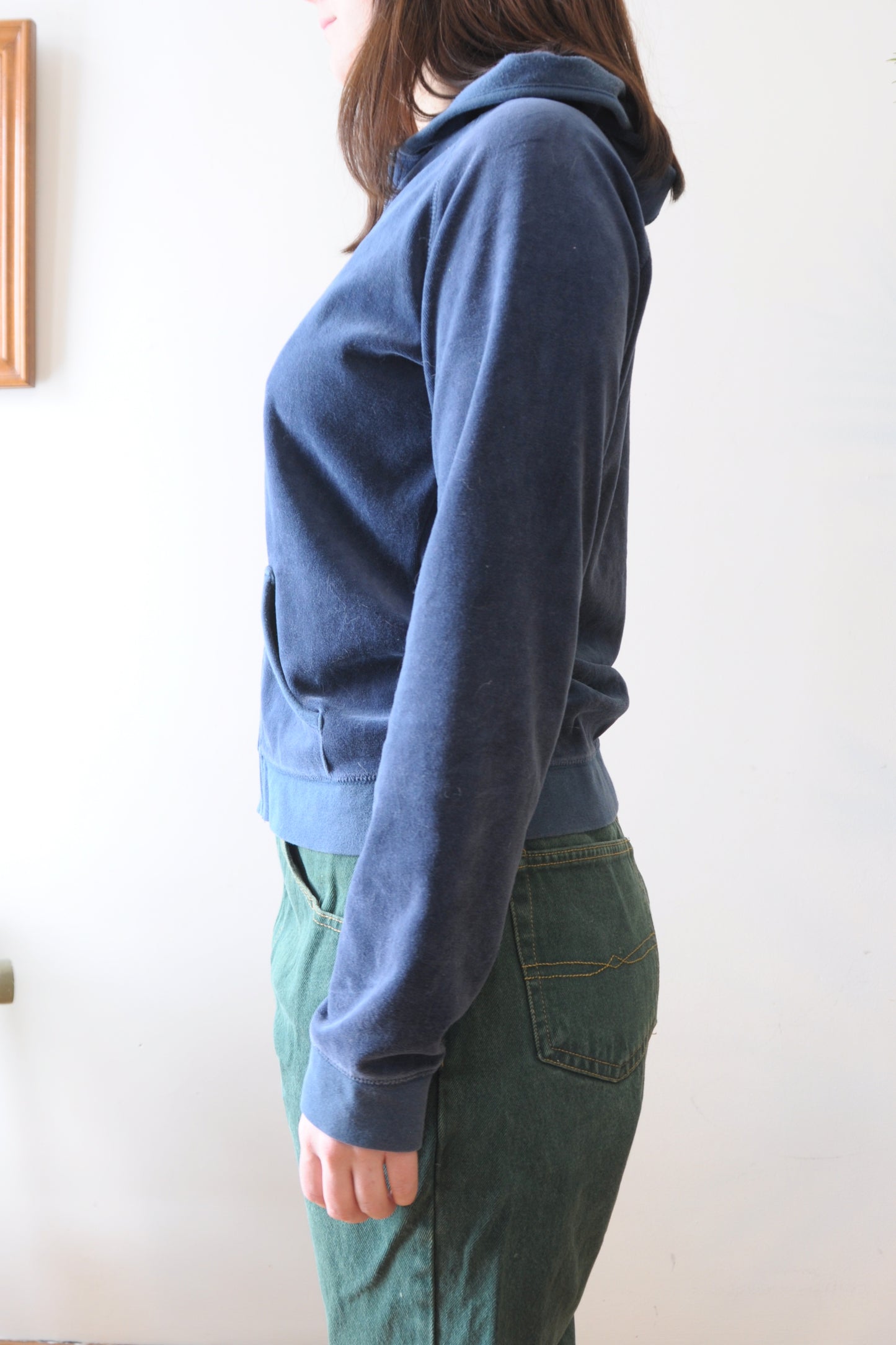 Veste style velours
