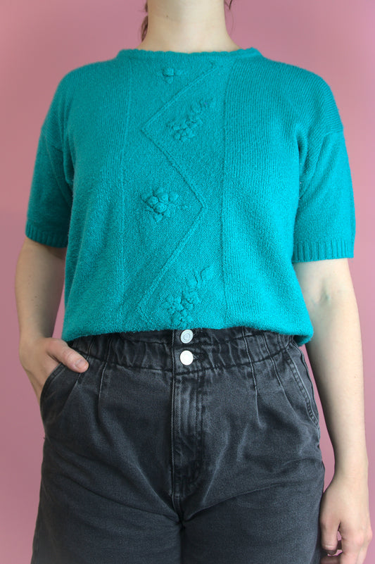 Tricot turquoise