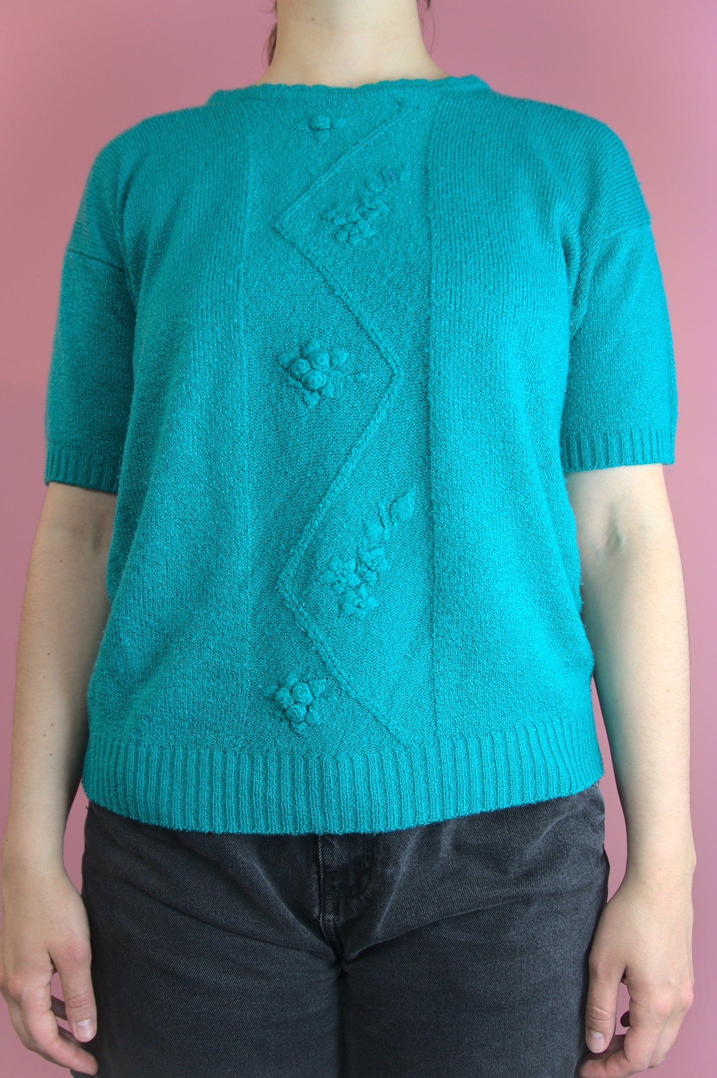 Tricot turquoise