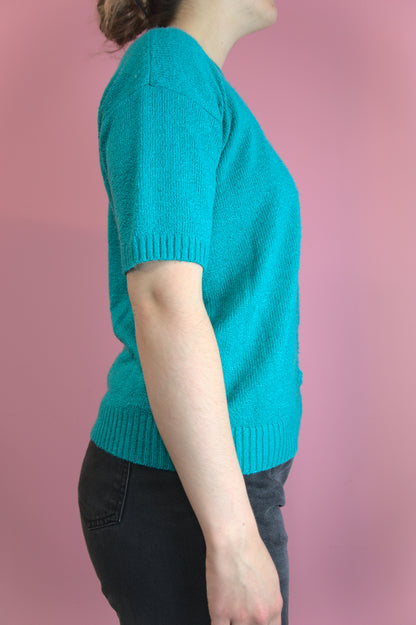 Tricot turquoise