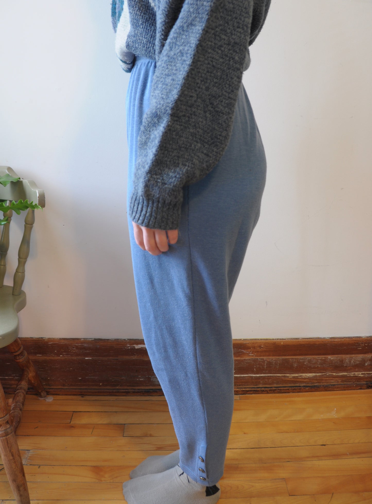 Pantalon confortable ciel nuageux