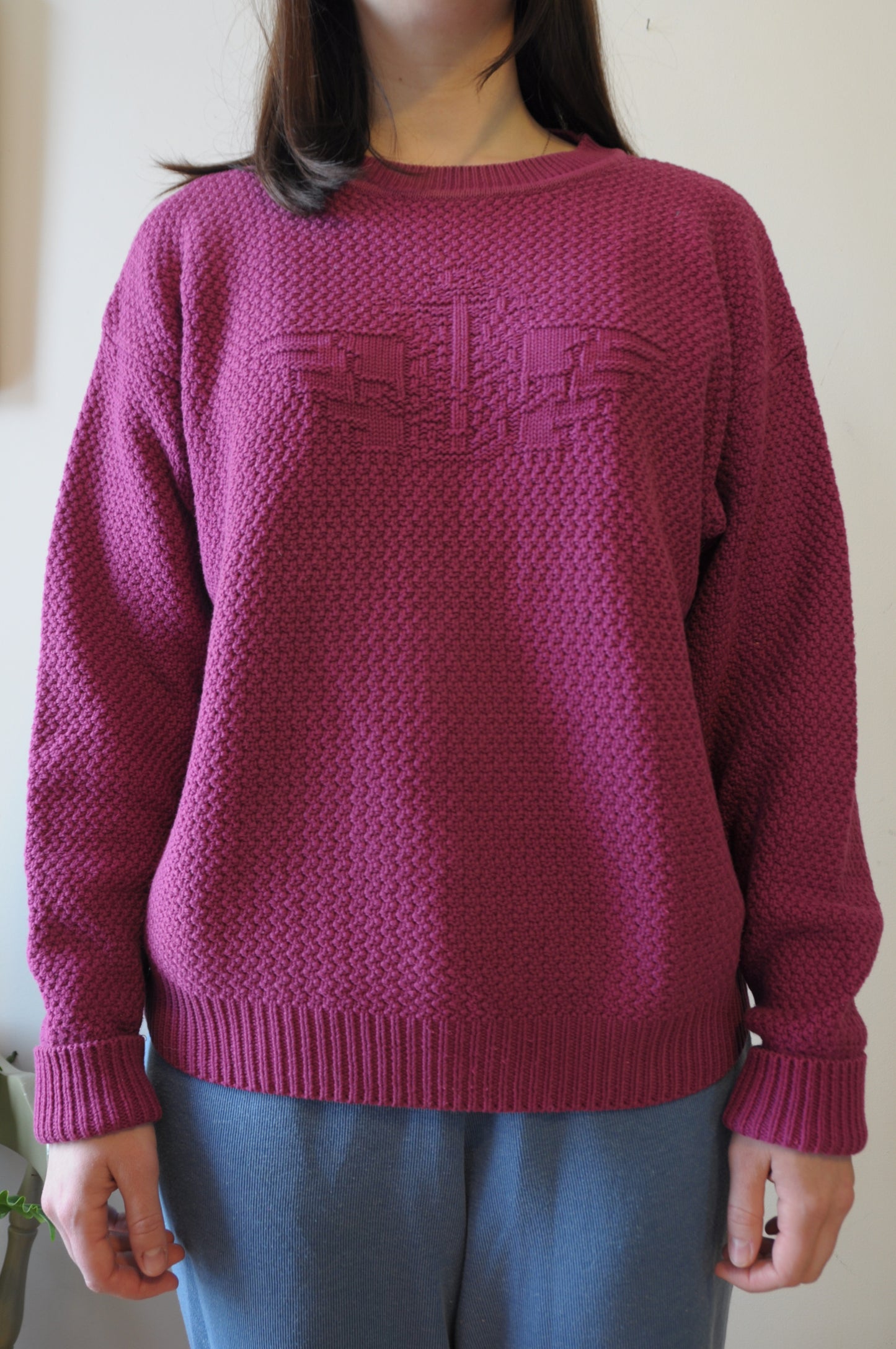 Tricot framboise