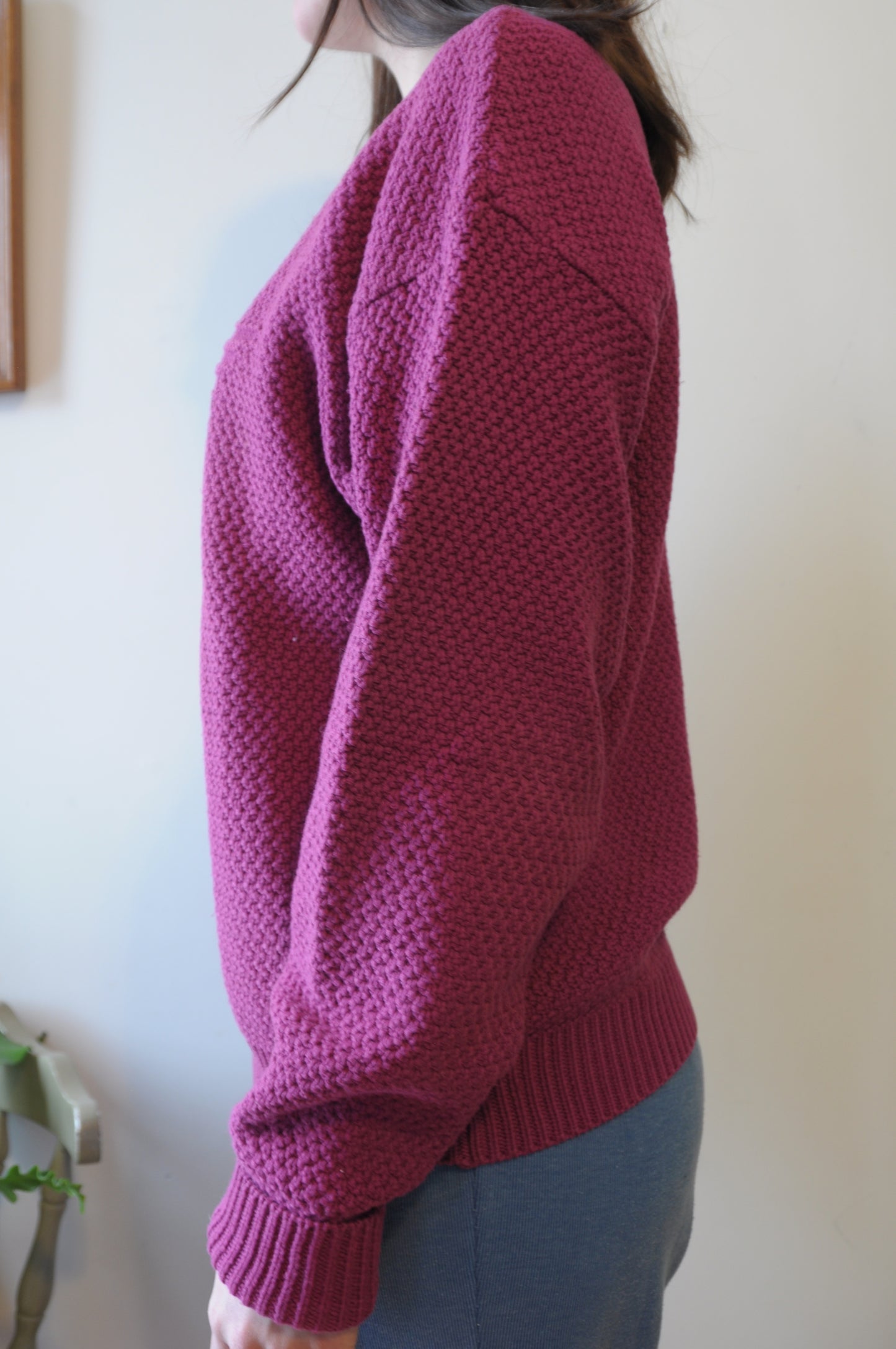 Tricot framboise