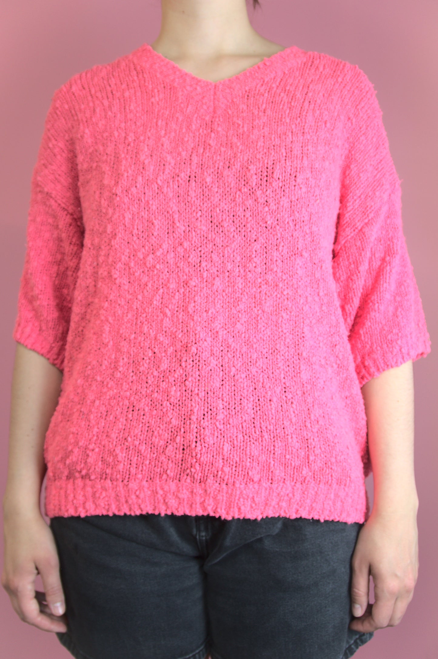 Tricot gomme balloune