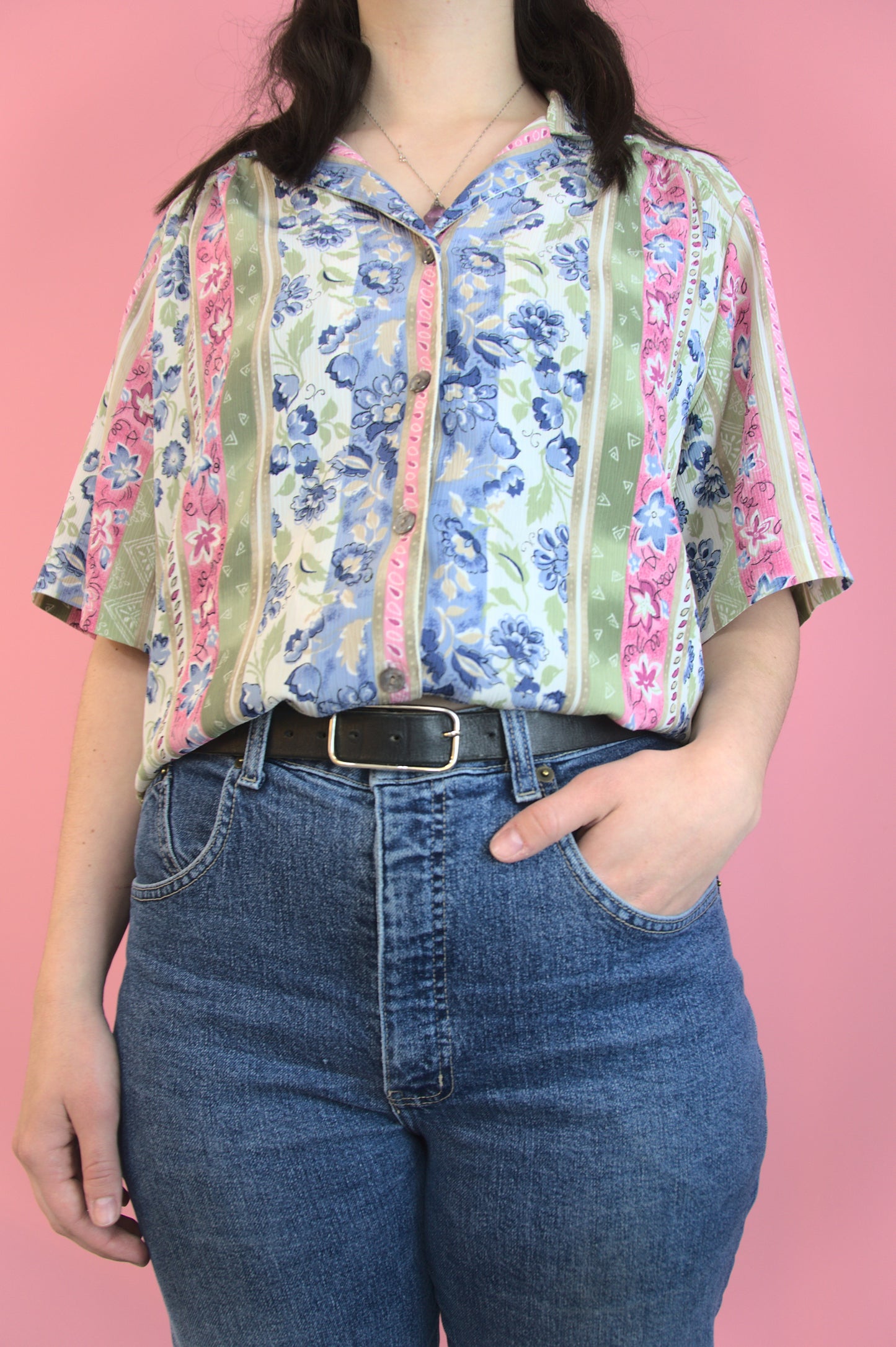 Chemise mamie à la plage