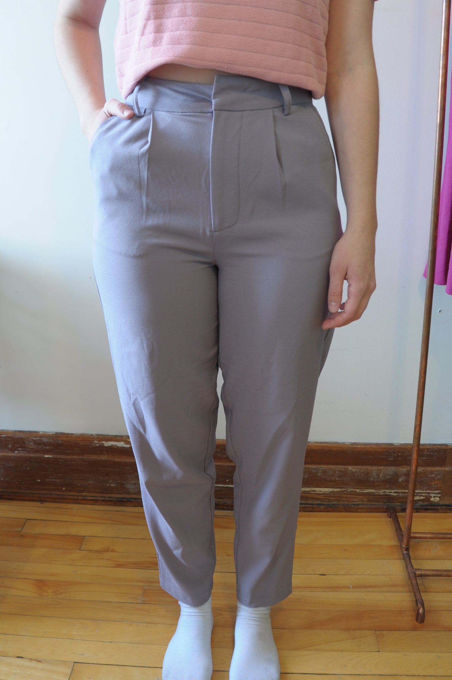 Pantalon lilas Simons