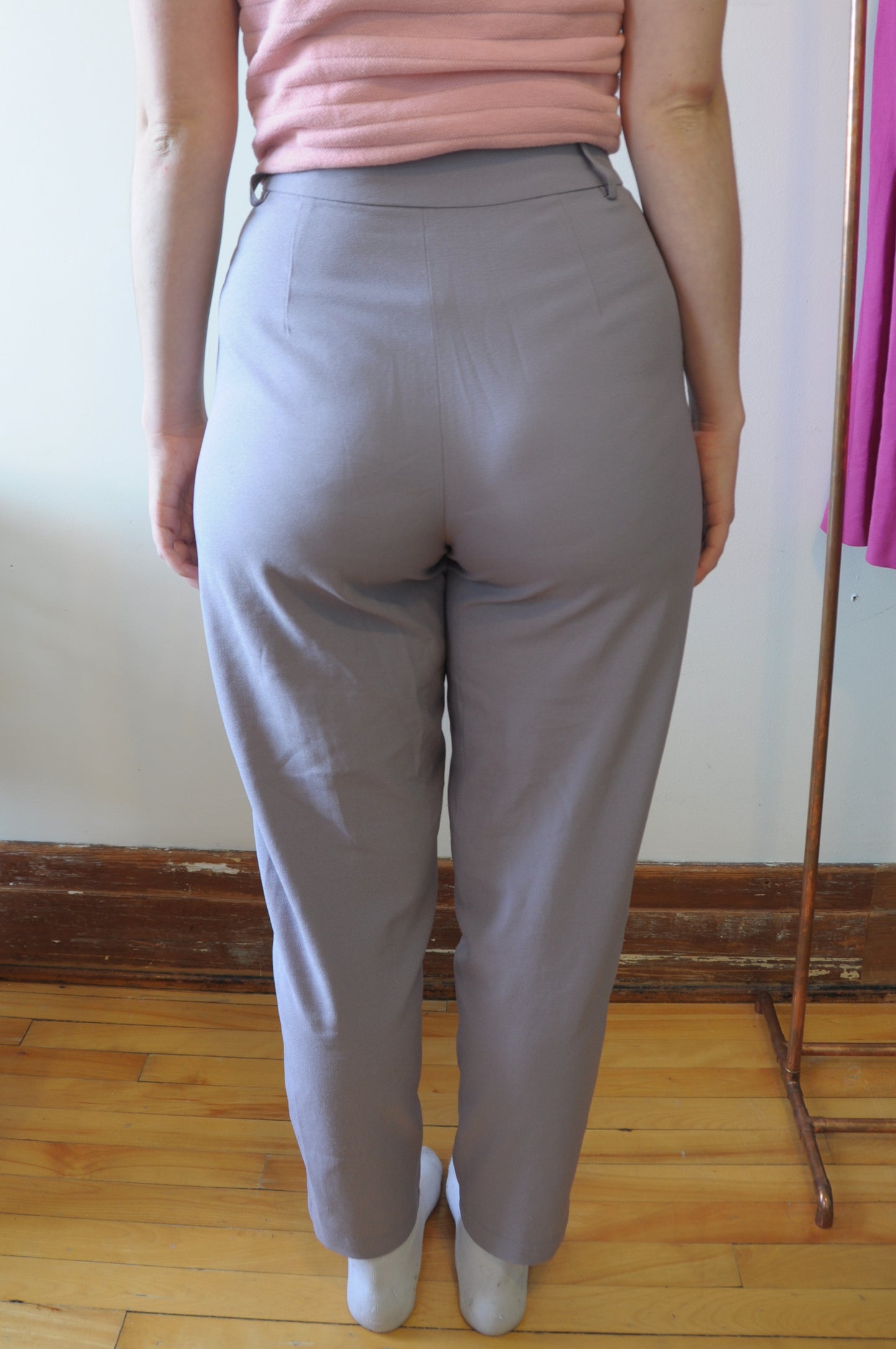 Pantalon lilas Simons