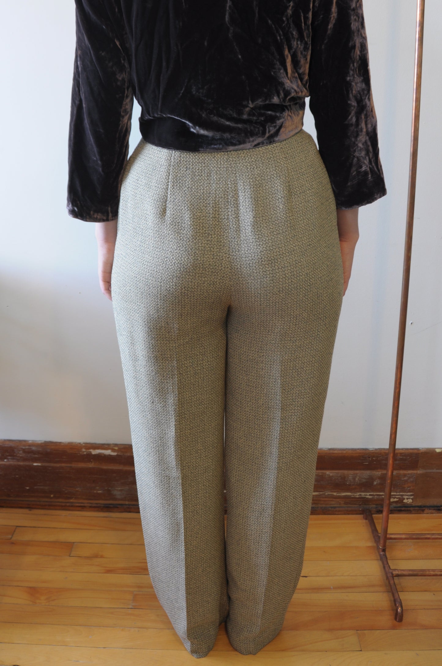 Pantalon texturé