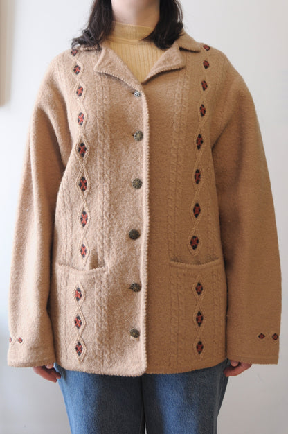 Veste tricot biscotti