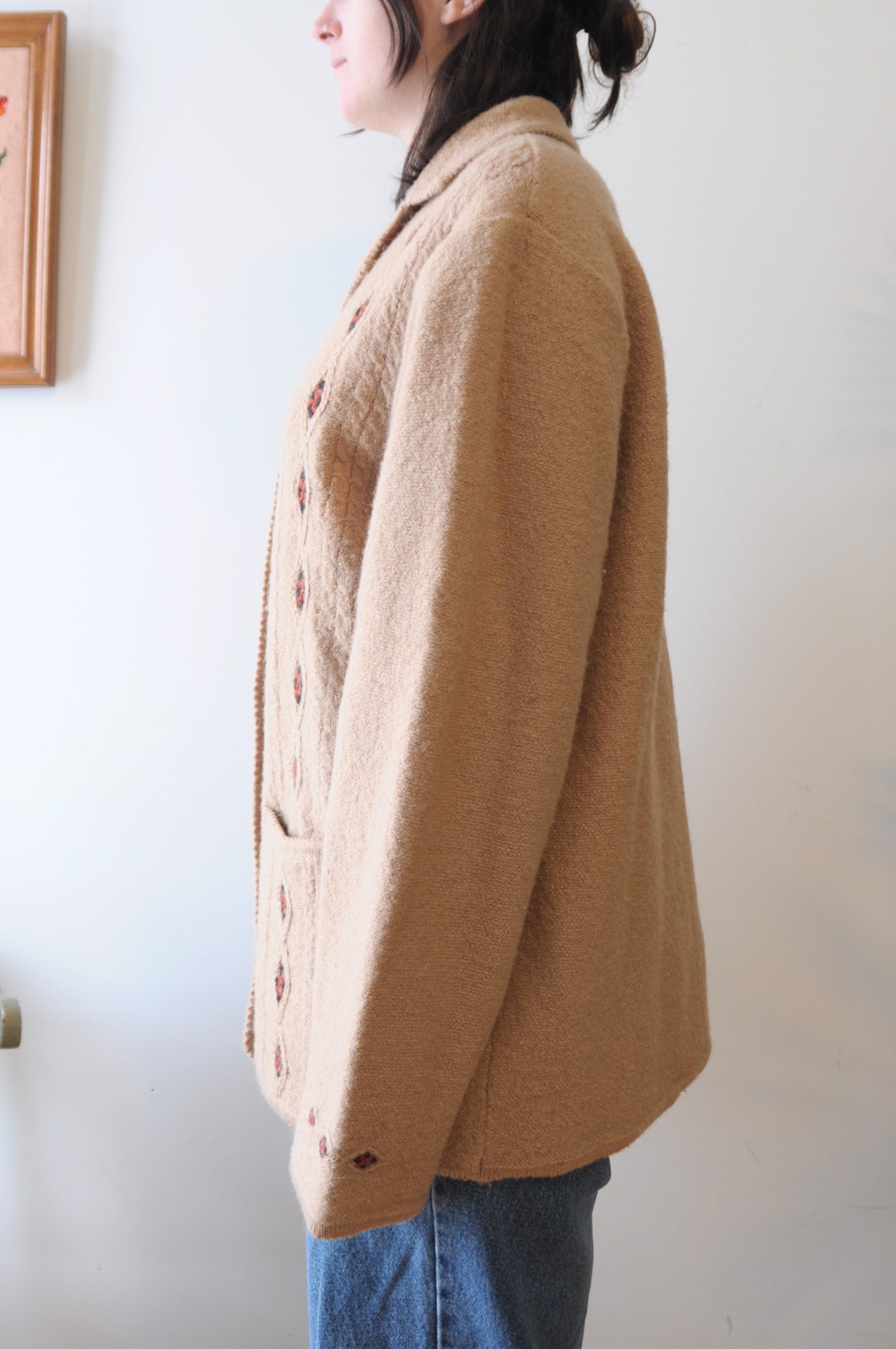 Veste tricot biscotti