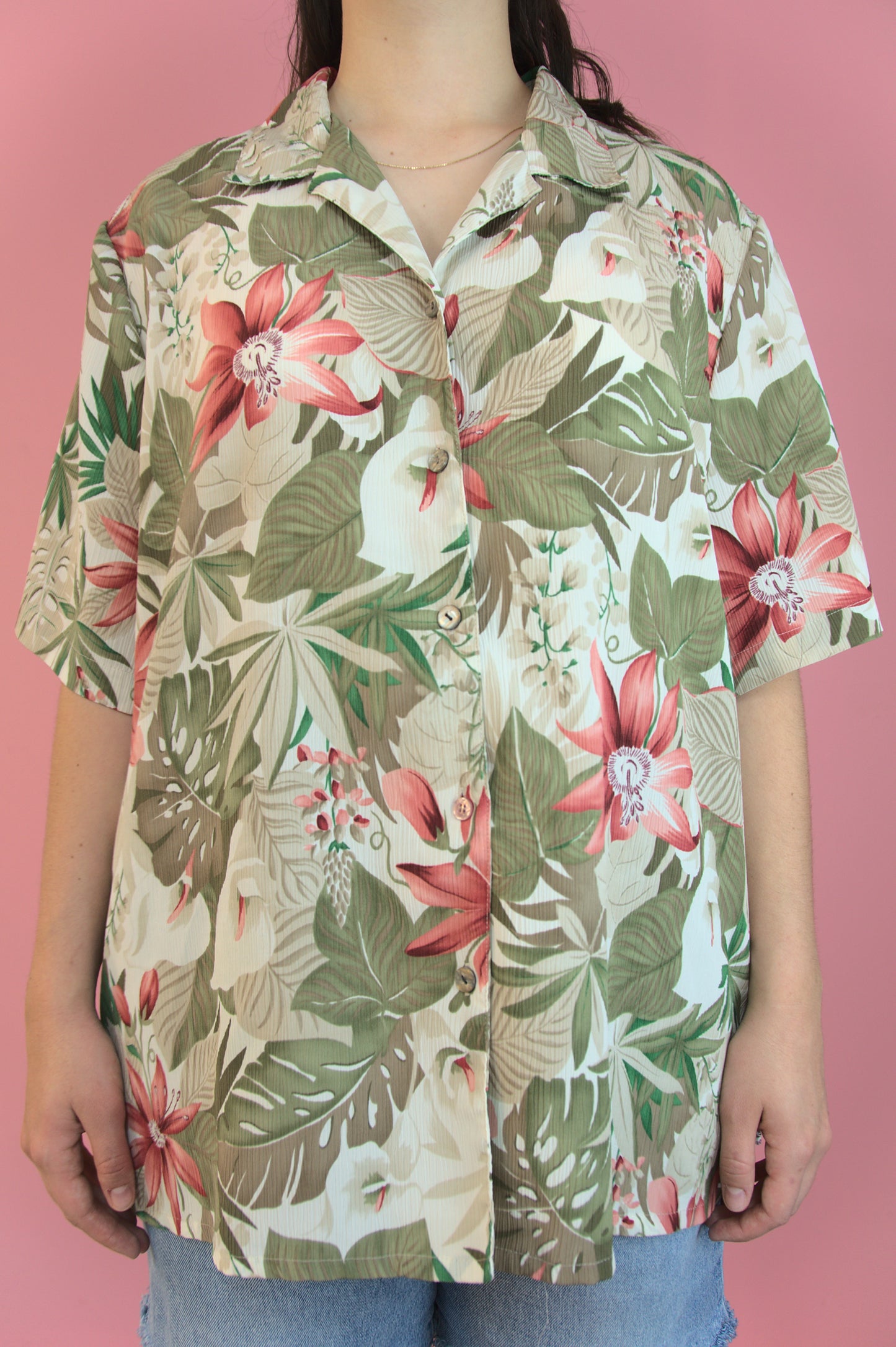 Chemise Alia hibiscus