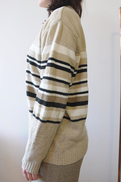 Pull Tradition ligné