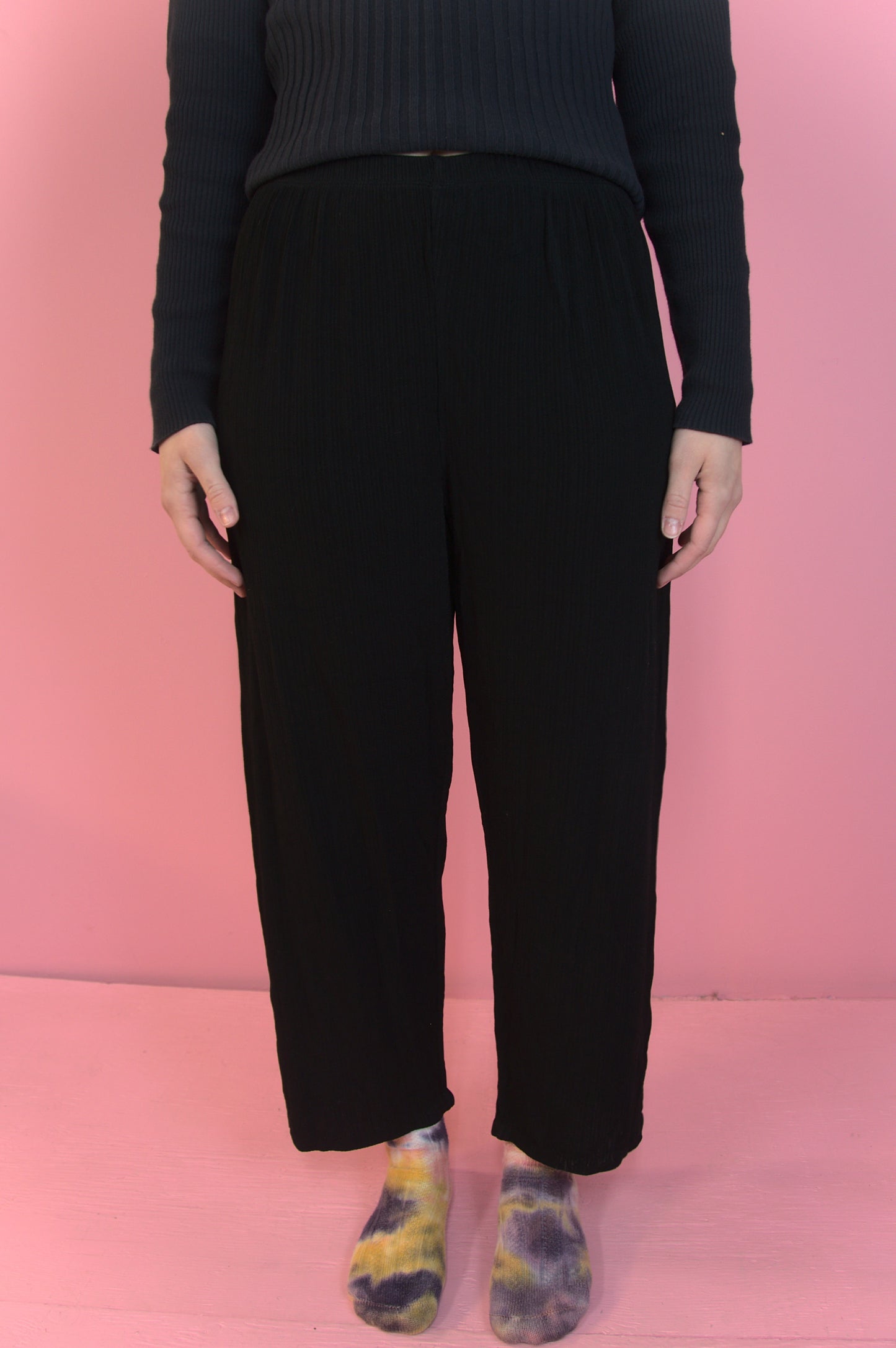 Pantalon noir top confort
