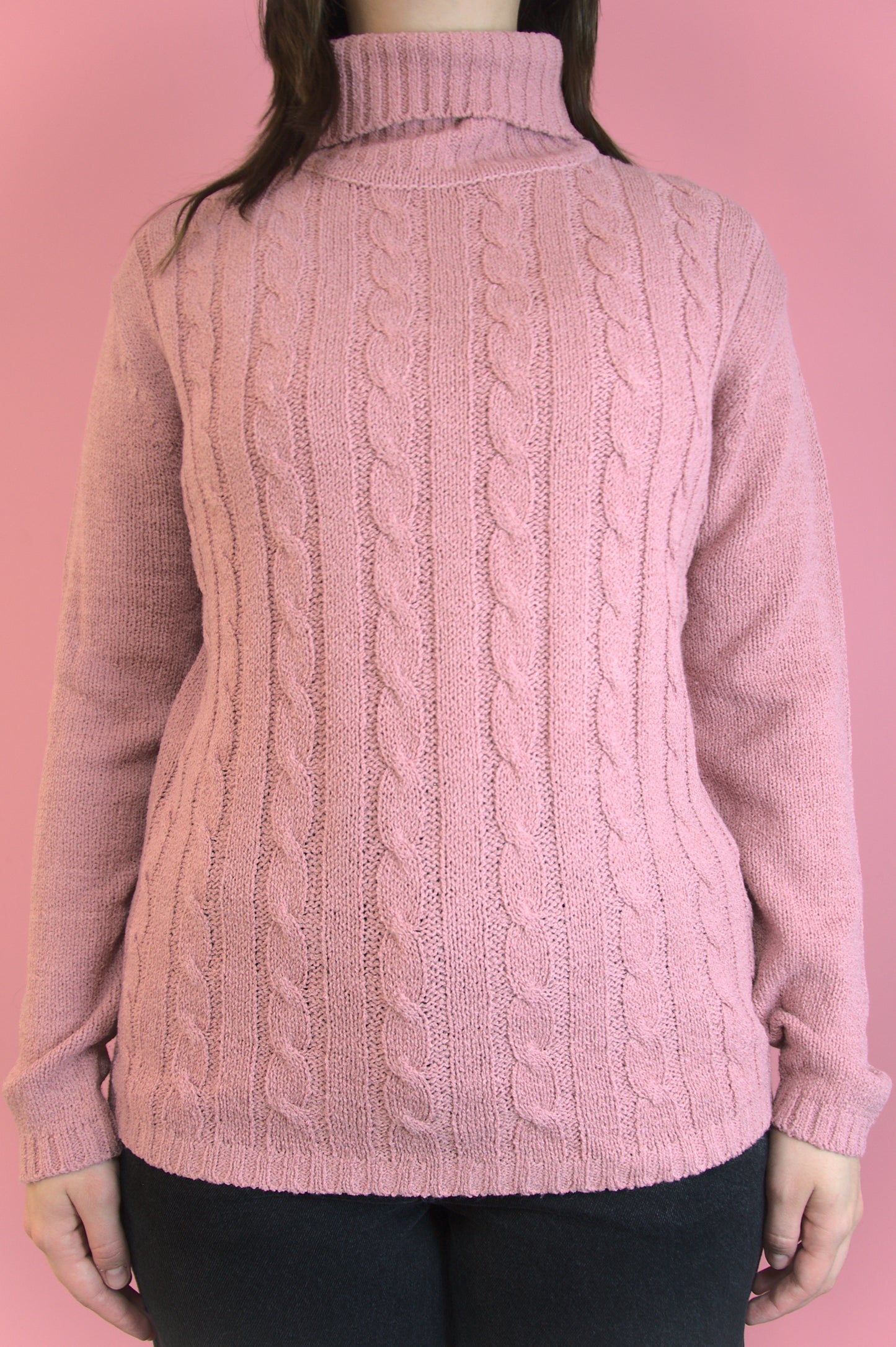 Tricot vieux rose