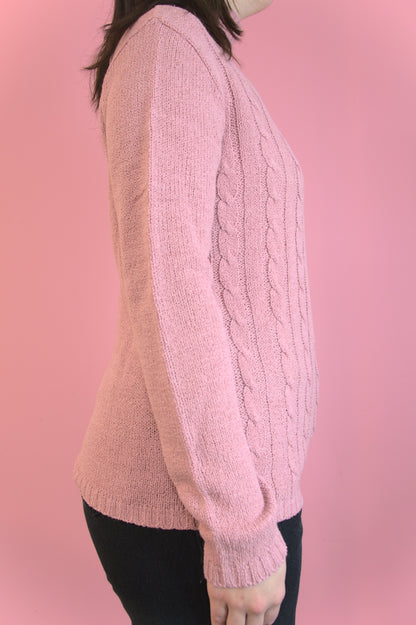 Tricot vieux rose