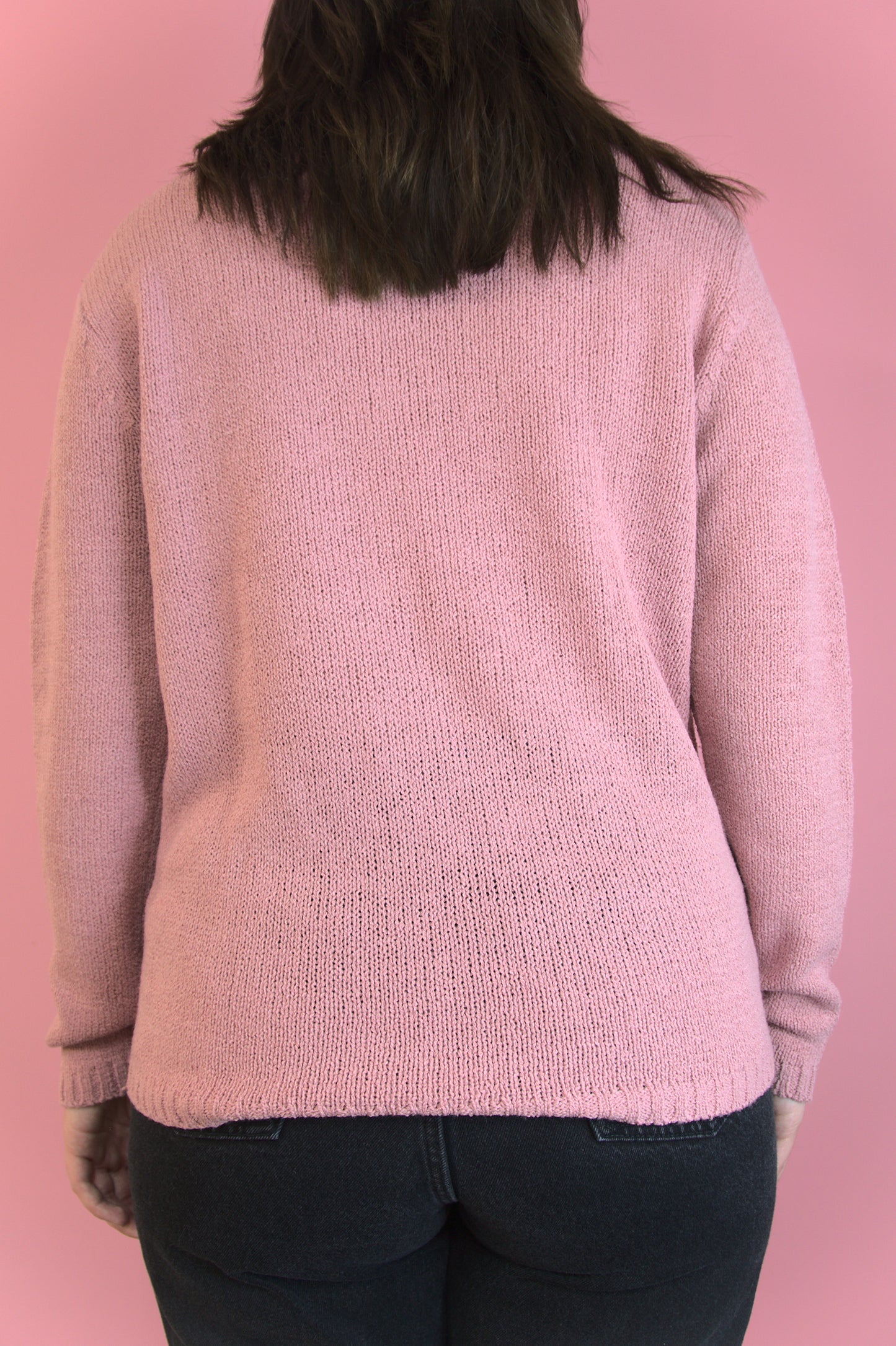 Tricot vieux rose