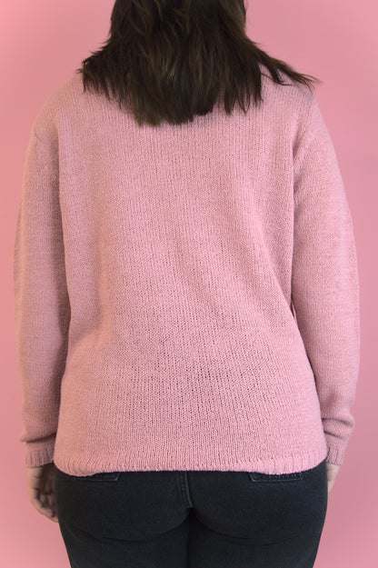Tricot vieux rose