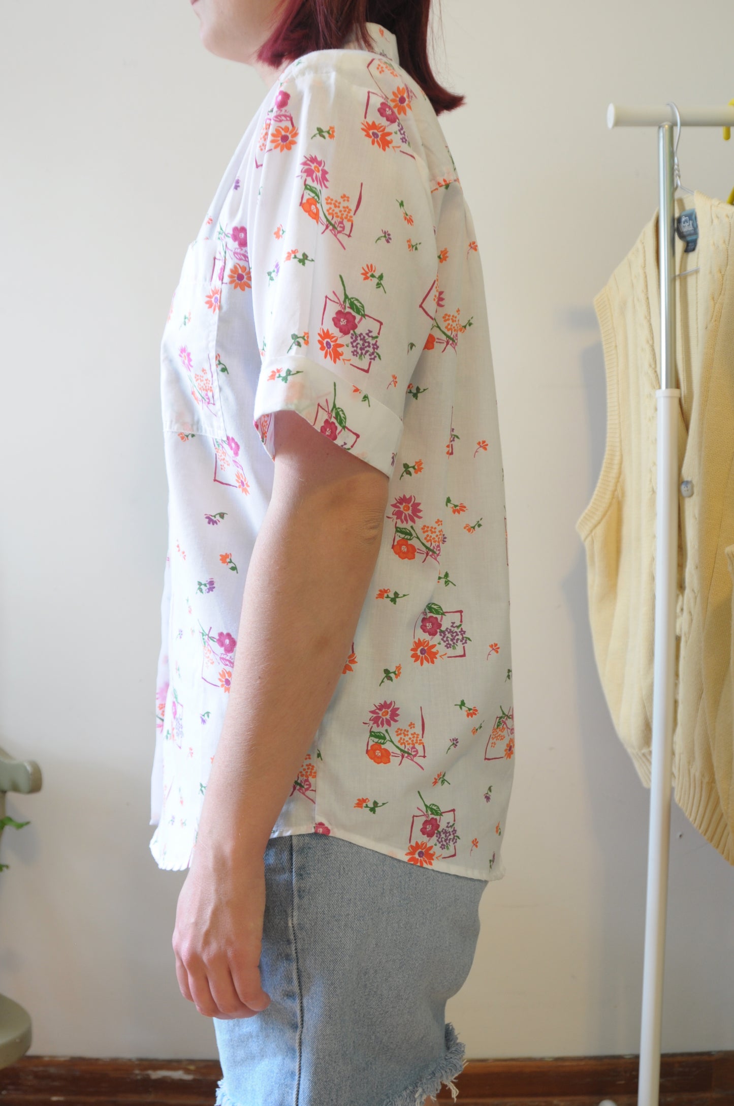Blouse légère fleurie