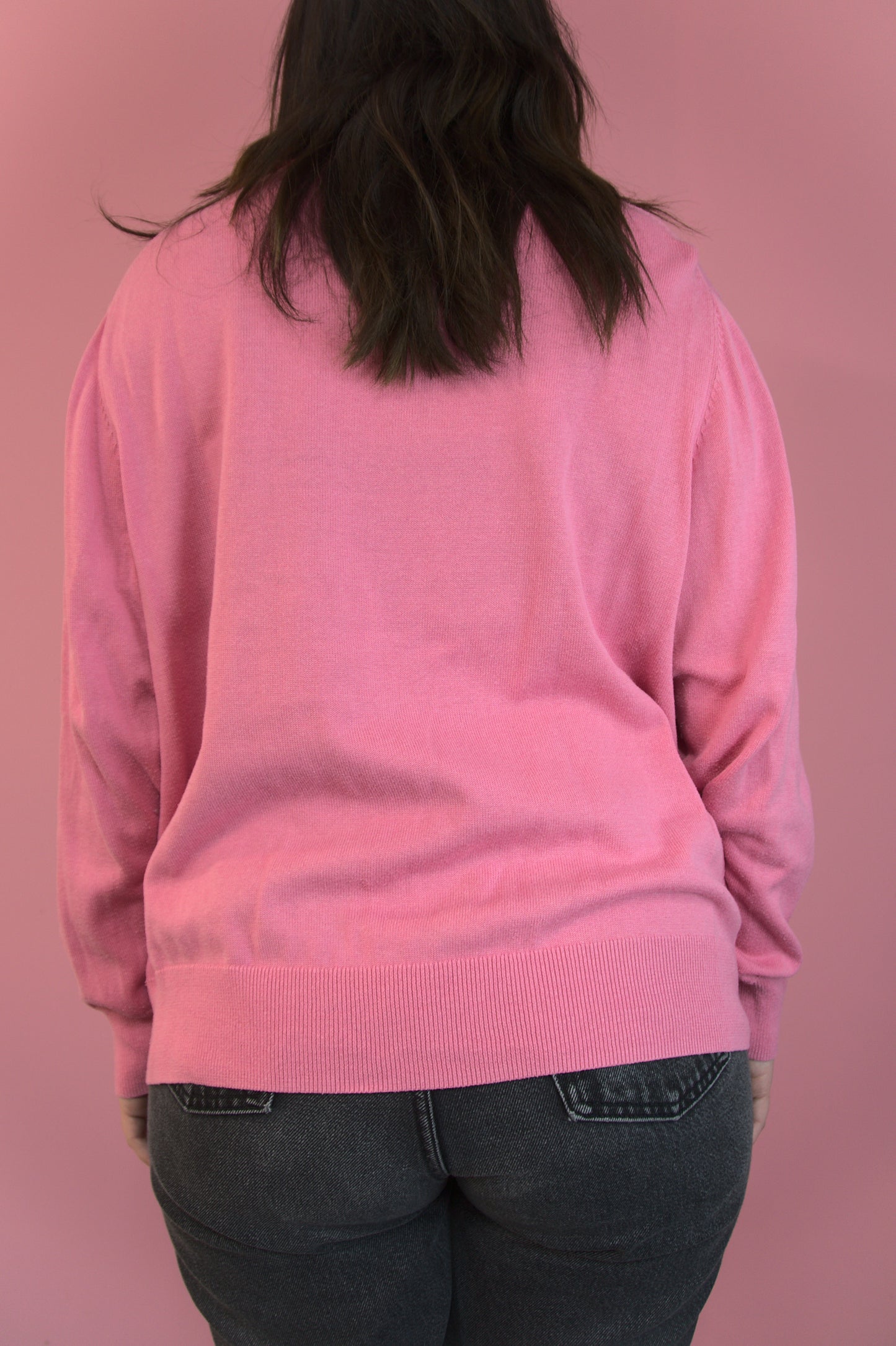 Col roulé rose Pepto