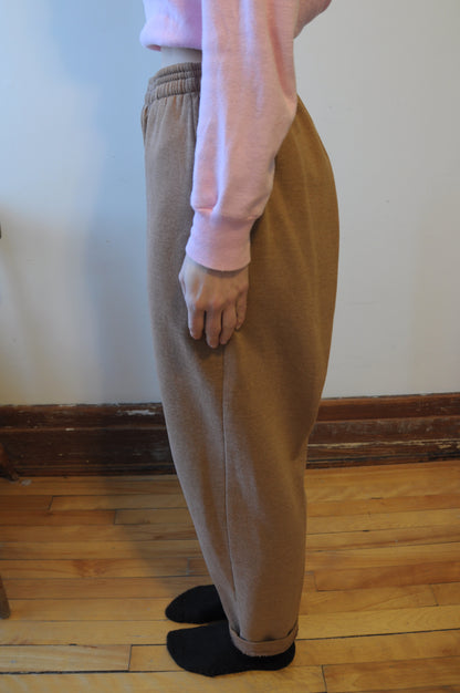 Pantalon sweatpants latte