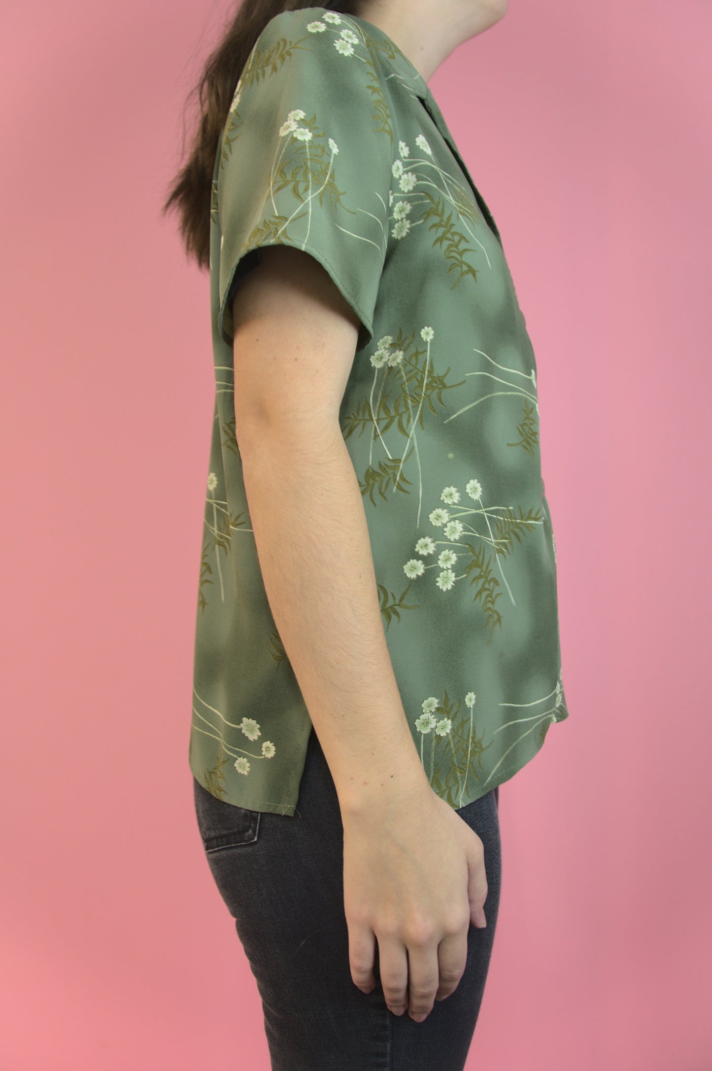 Chemise fleurs sauvages