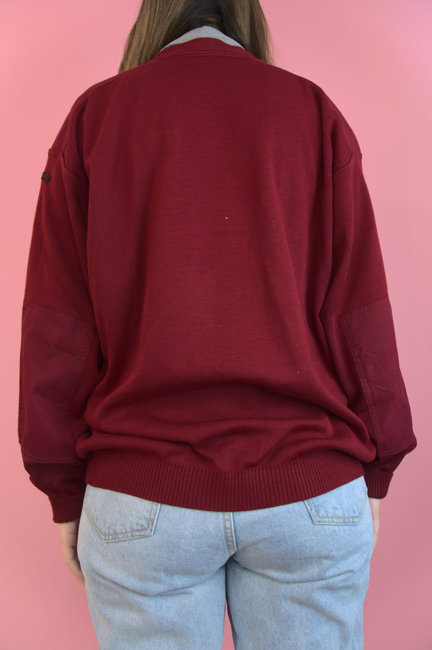 Cardigan rouge Yachting