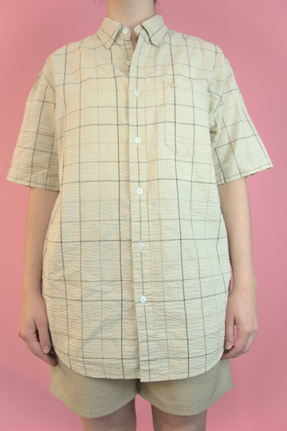 Chemise légère à carreaux