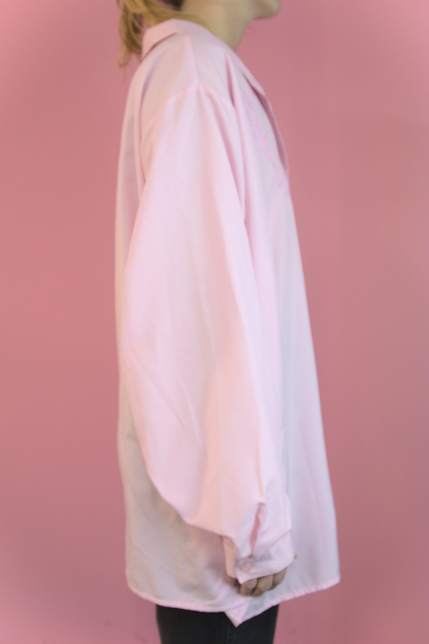 Chemise cowboy rose