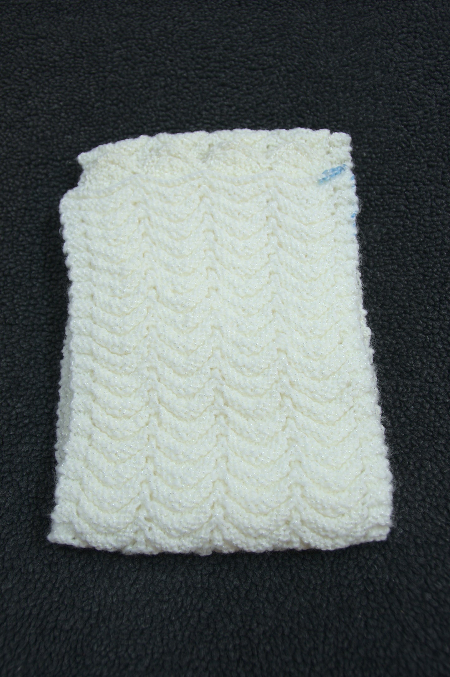 Foulard blanc neige