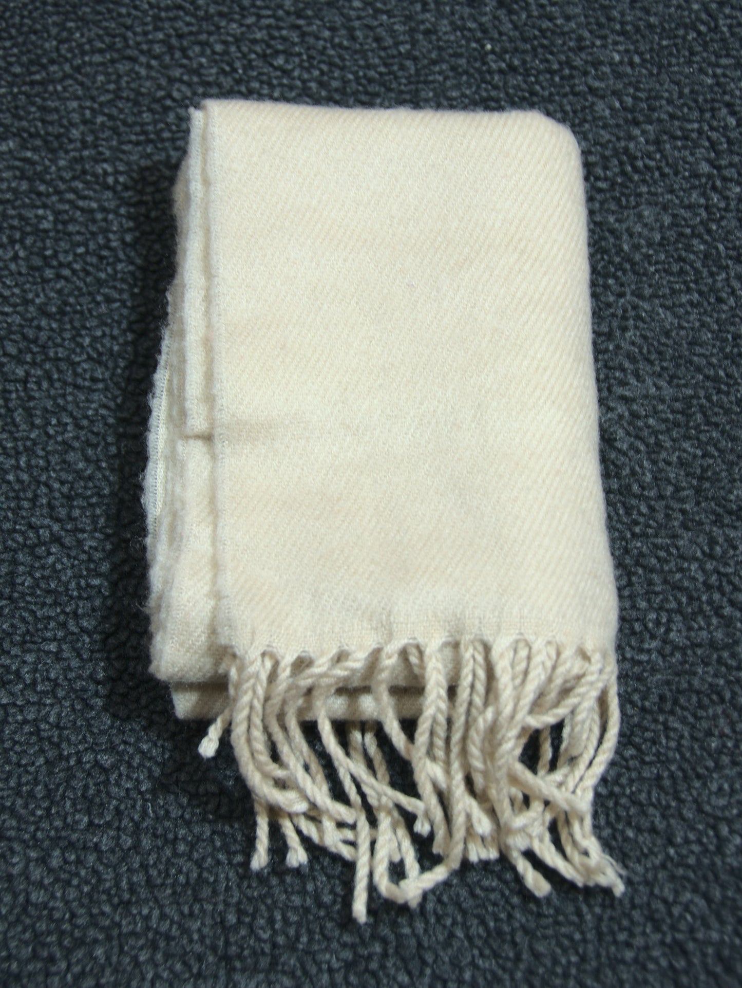 Foulard doux crème de soya