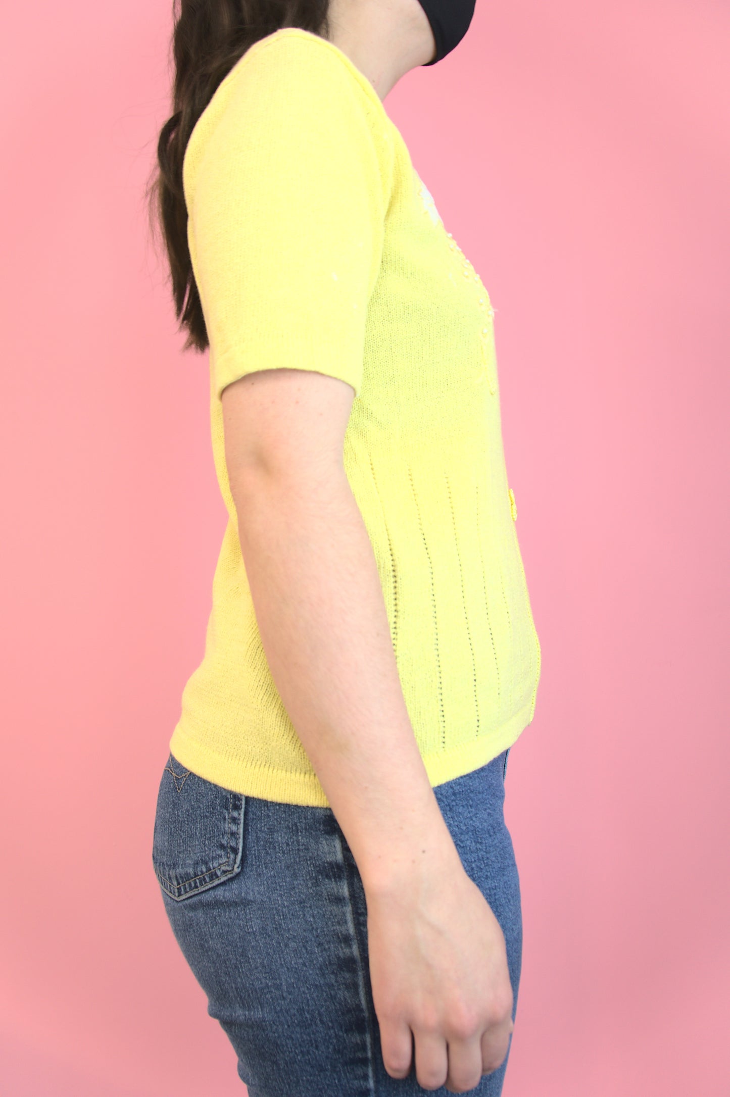 Chandail Oops jaune