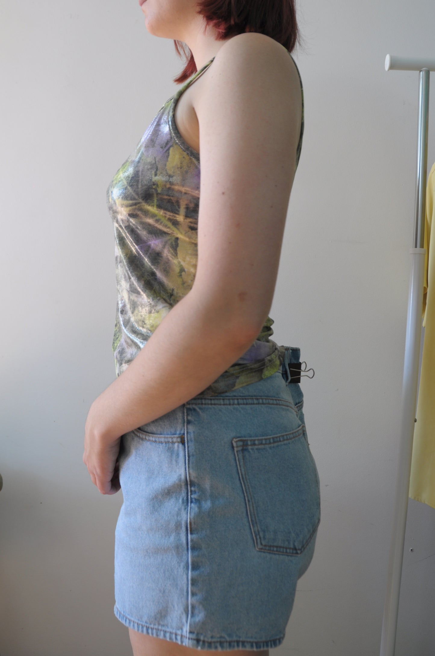 Camisole camouflage brillant