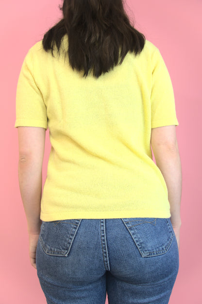 Chandail Oops jaune