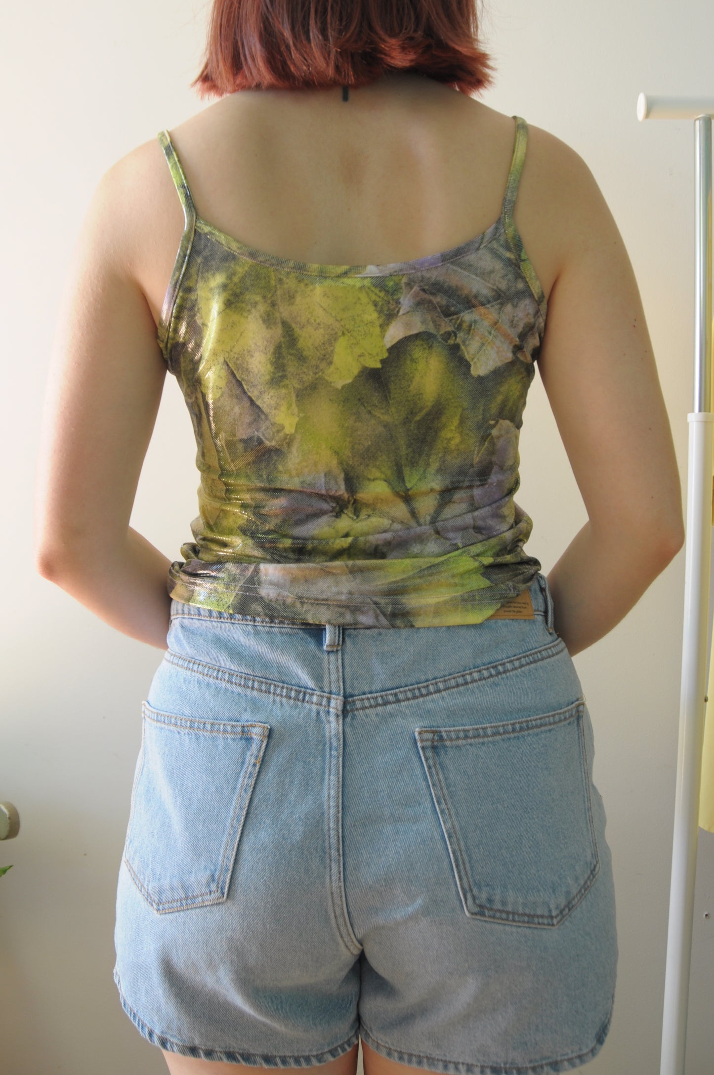 Camisole camouflage brillant
