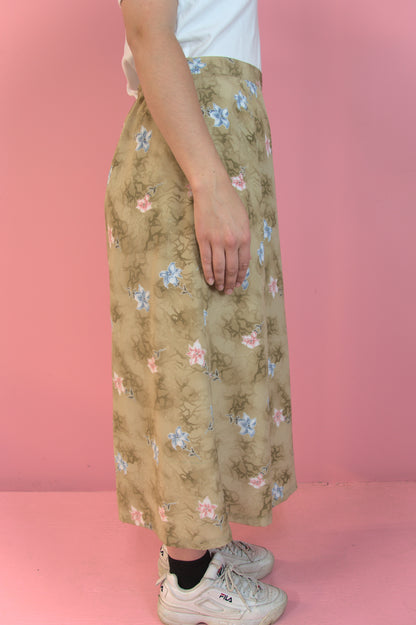 Jupe fleurs du désert